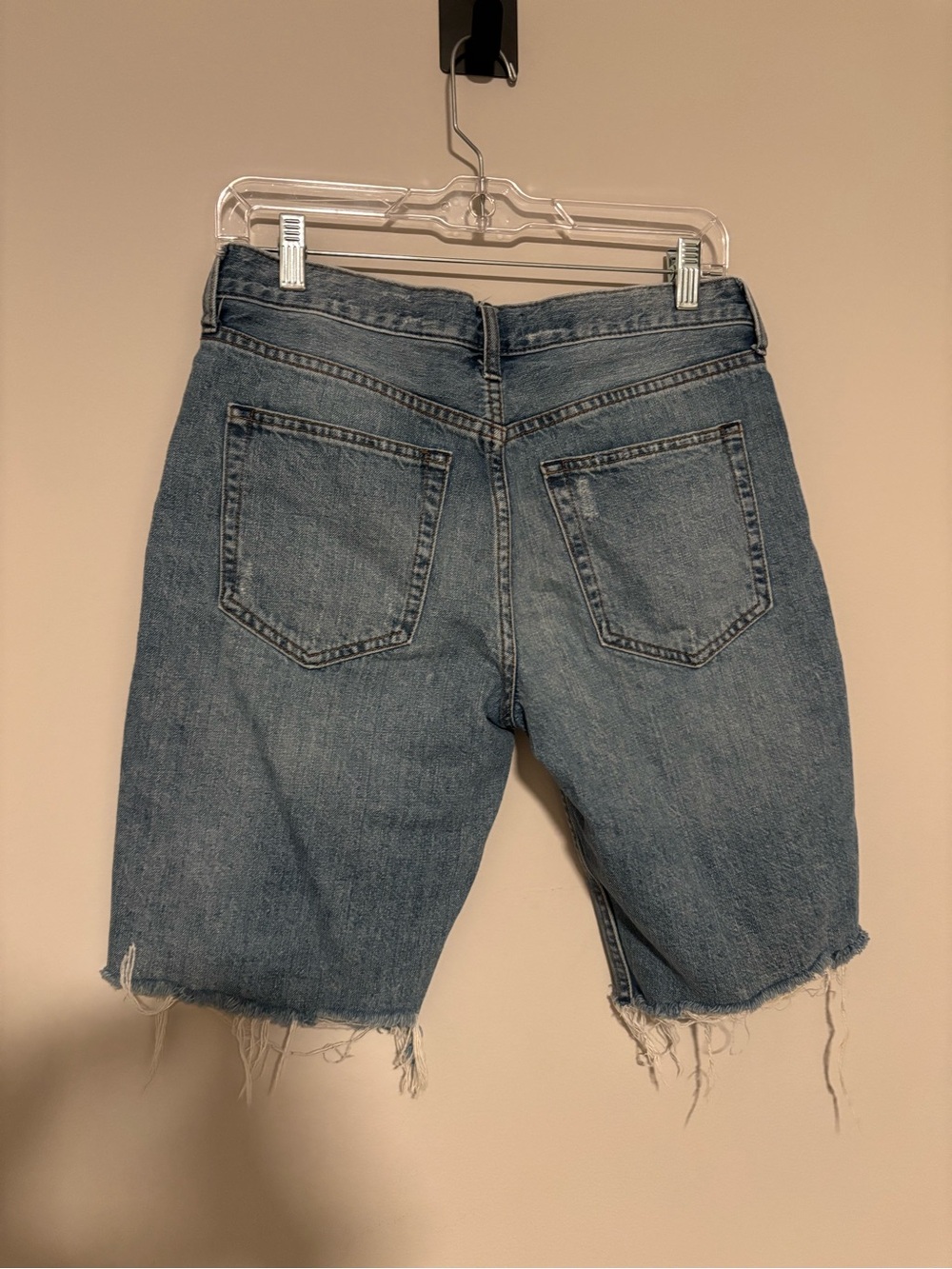FREE PEOPLE We The Free denim bermuda shorts size 27 - Picture 4 of 4
